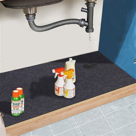 stainless steel sink cabinet liner|best under sink cabinet liner.